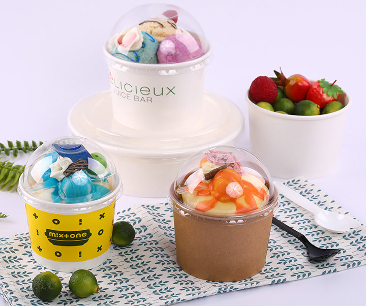 Double PE Coated Paper Bowl