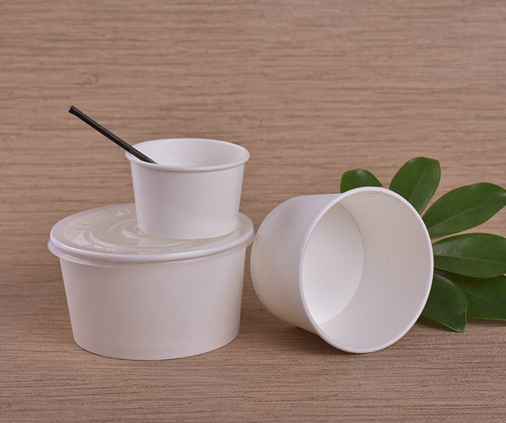 PLA Biodegradable Paper Bowl