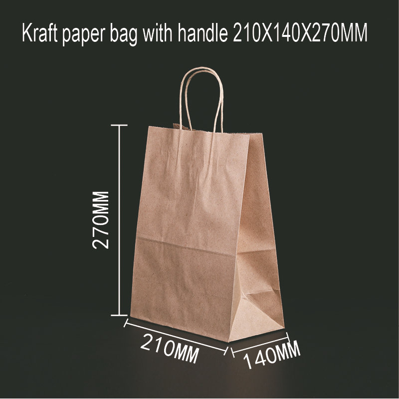 Kraft Paper Bag with Handle 3