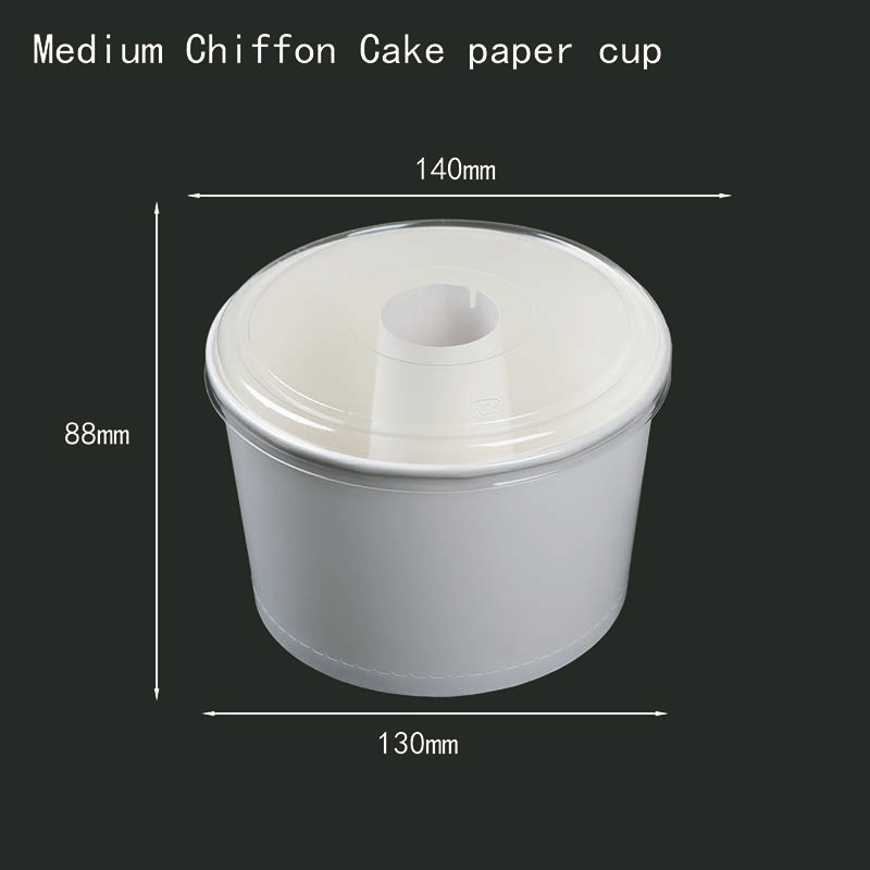 Disposable Chiffon Cake Paper Bowl 2