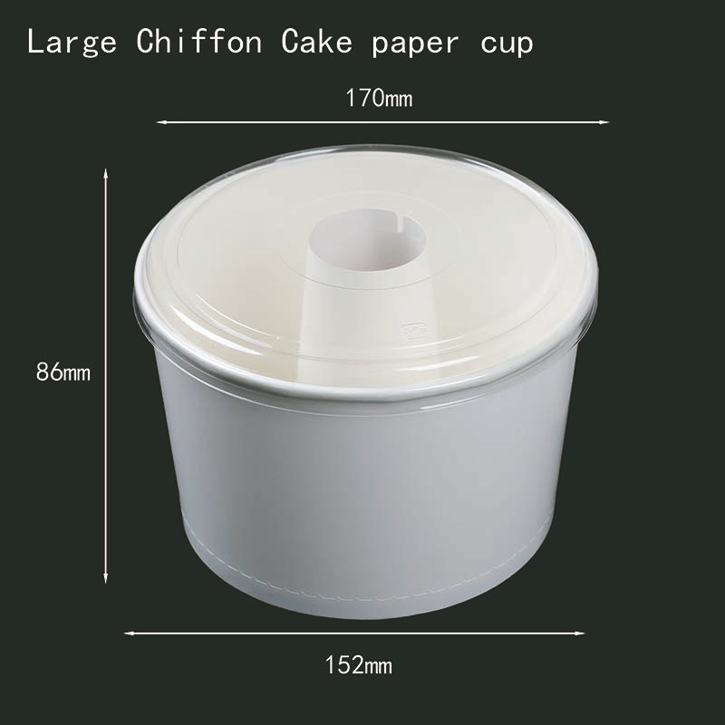 Disposable Chiffon Cake Paper Bowl 3