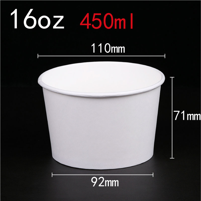 Double PE Coated Paper Bowl 4