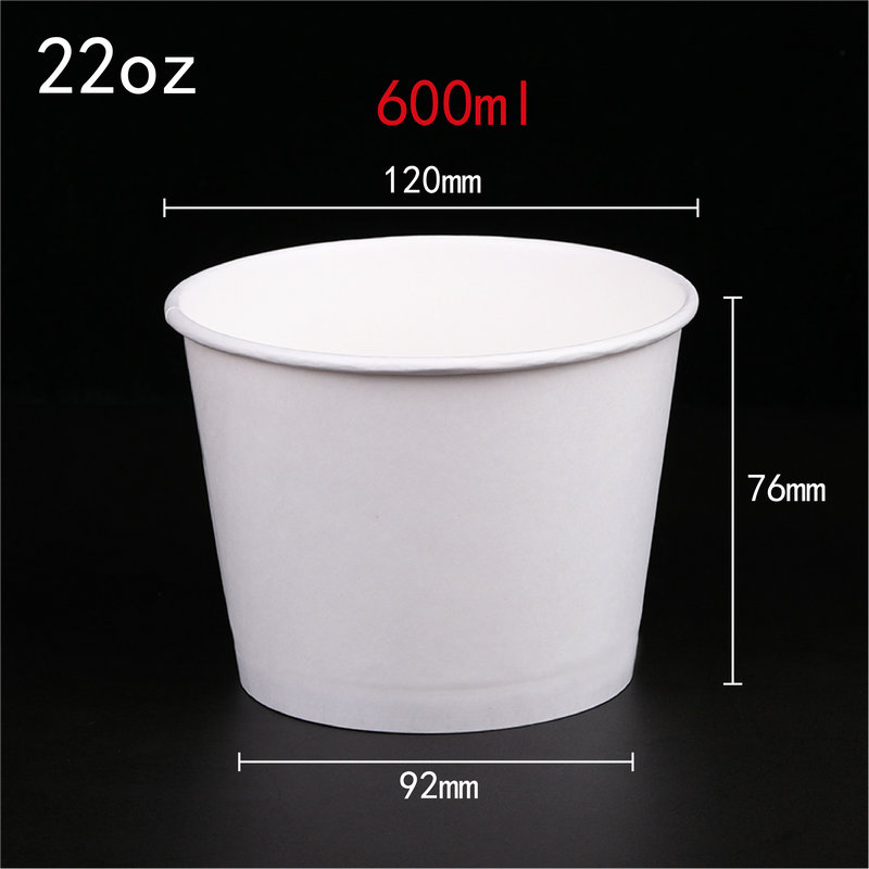 Double PE Coated Paper Bowl 5