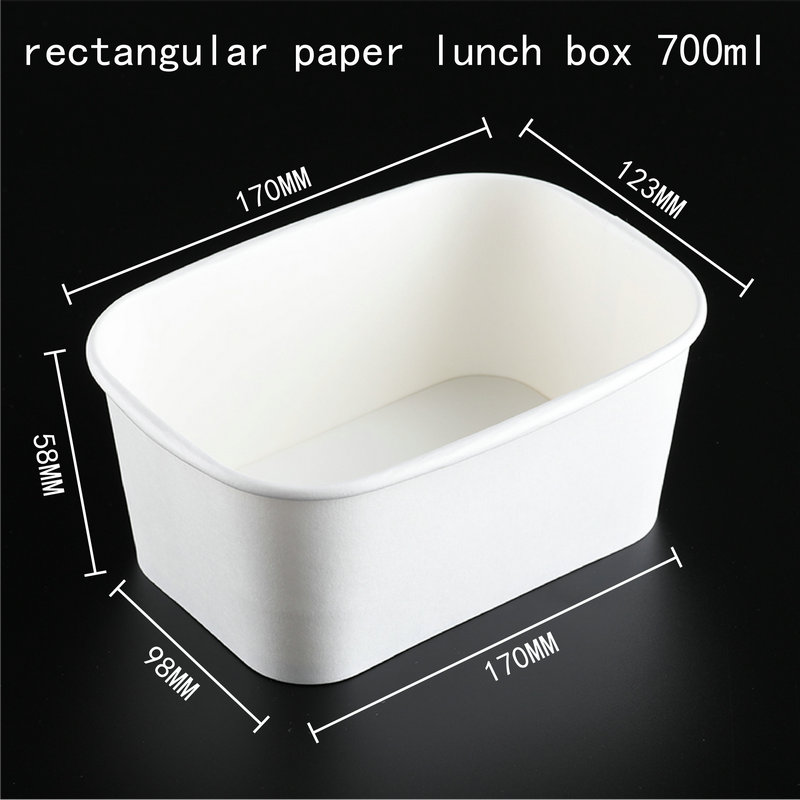 Rectangular Paper Lunch Box 1