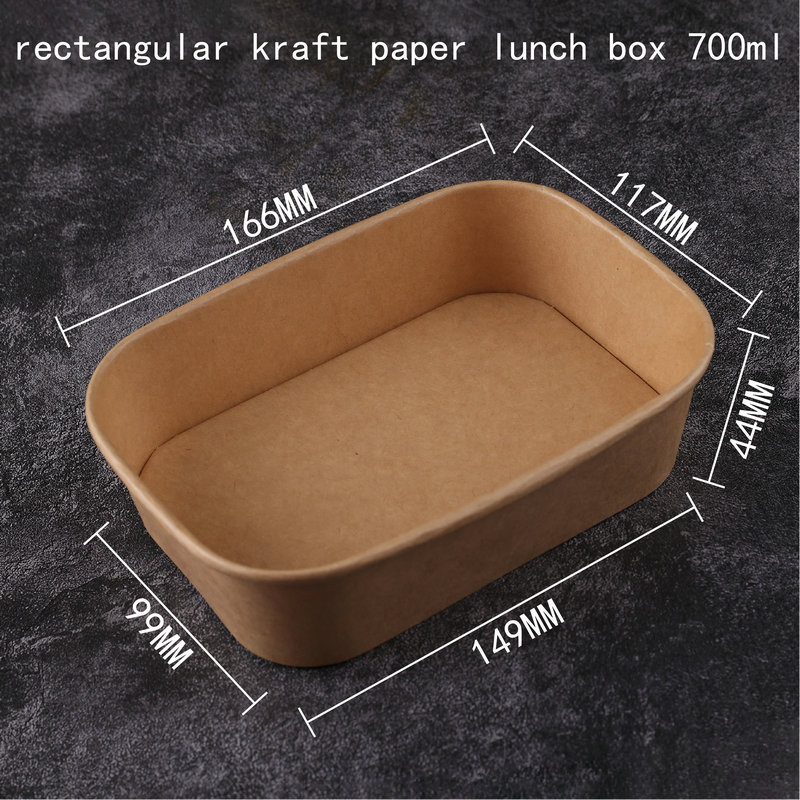 Rectangular Paper Lunch Box 5