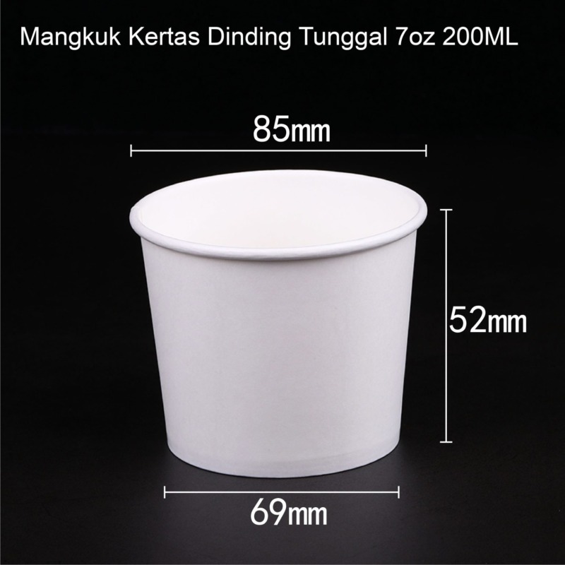 Single Wall Paper Bowl 2