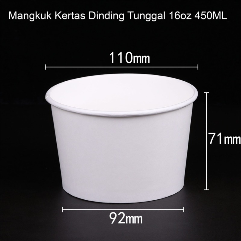 Single Wall Paper Bowl 6