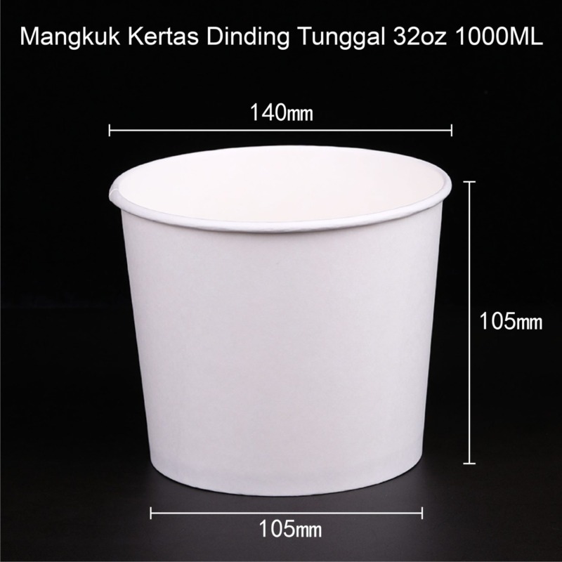 Single Wall Paper Bowl 9