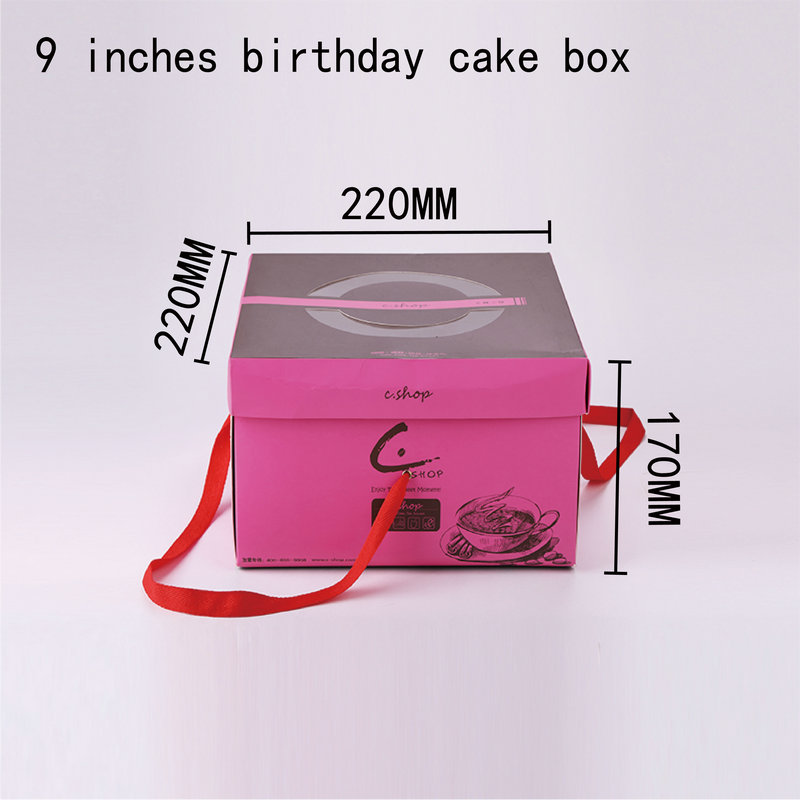 Cake Box with Handle 1