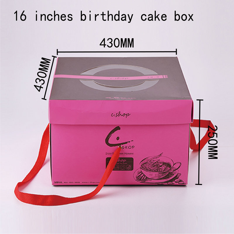 Cake Box with Handle 6