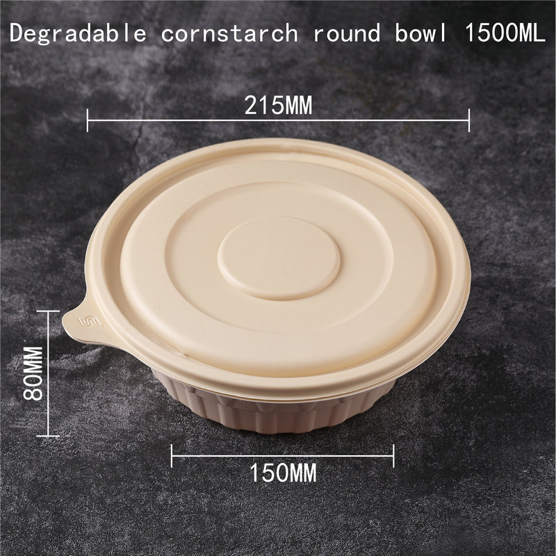Degradable Cornstarch Lunch Box 1