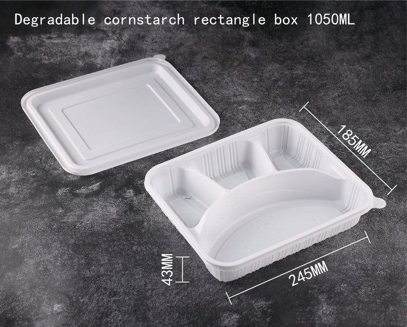 Degradable Cornstarch Lunch Box 4