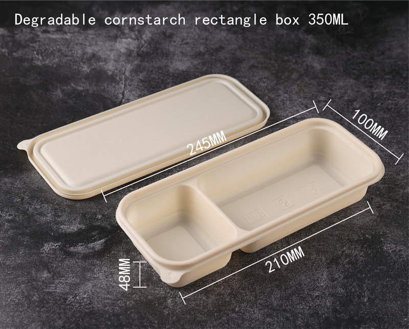 Degradable Cornstarch Lunch Box 8