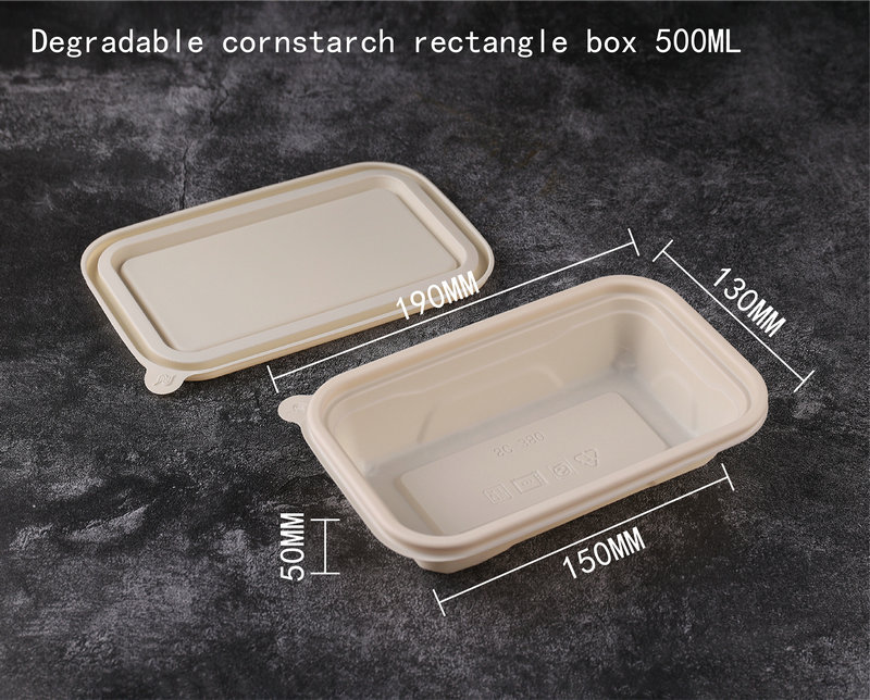 Degradable Cornstarch Lunch Box 9