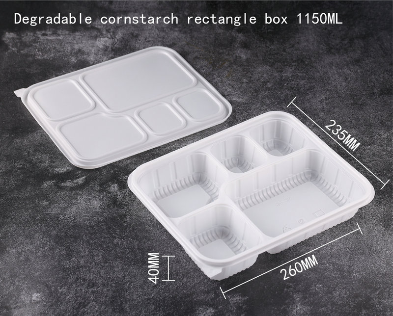 Degradable Cornstarch Lunch Box 11