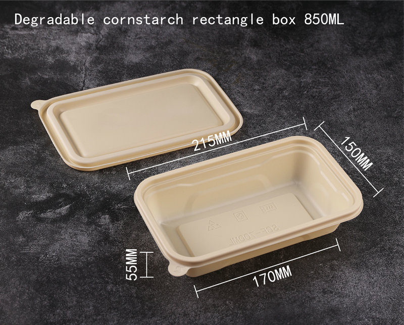 Degradable Cornstarch Lunch Box 12