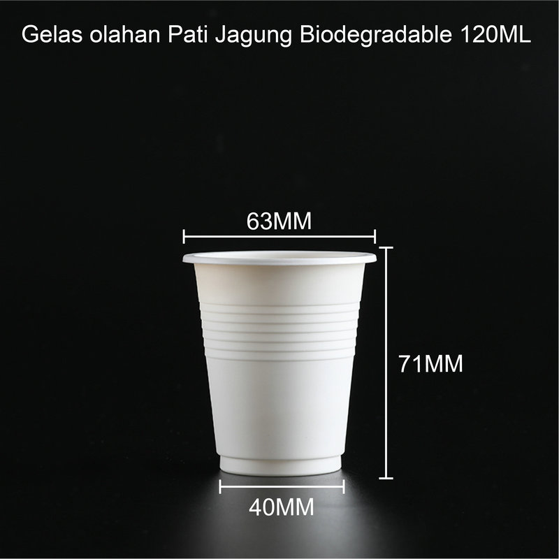 Gelas Biodegradable Olahan Pati Jagung 3