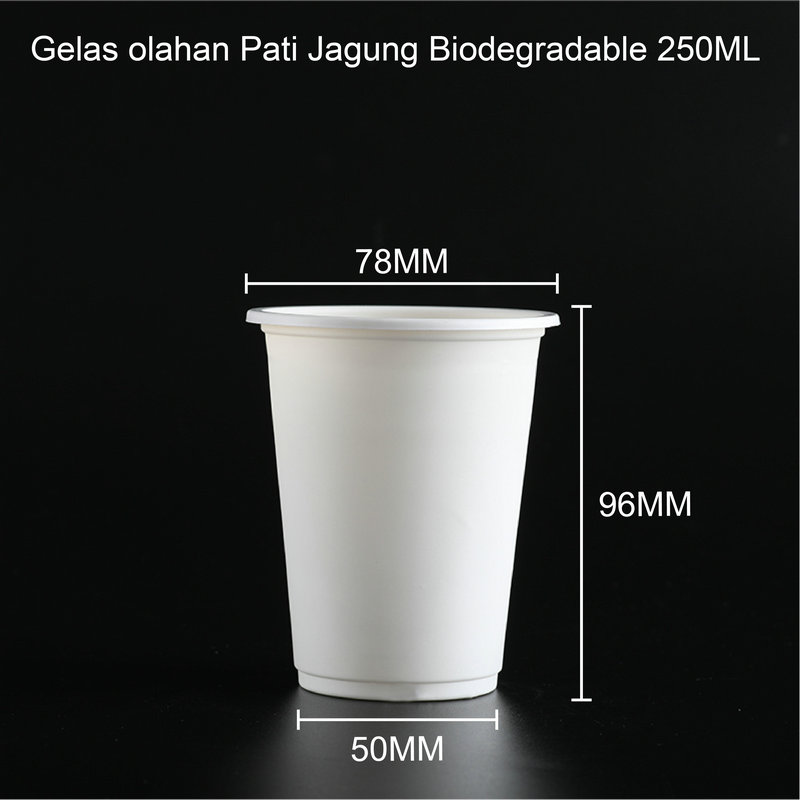 Gelas Biodegradable Olahan Pati Jagung 7