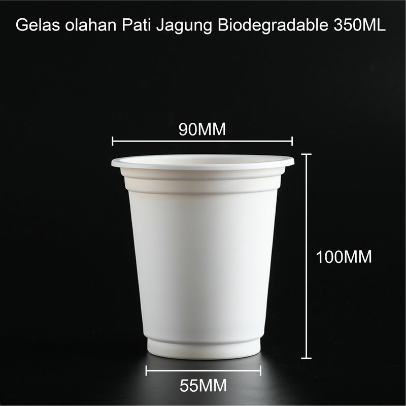 Gelas Biodegradable Olahan Pati Jagung 8