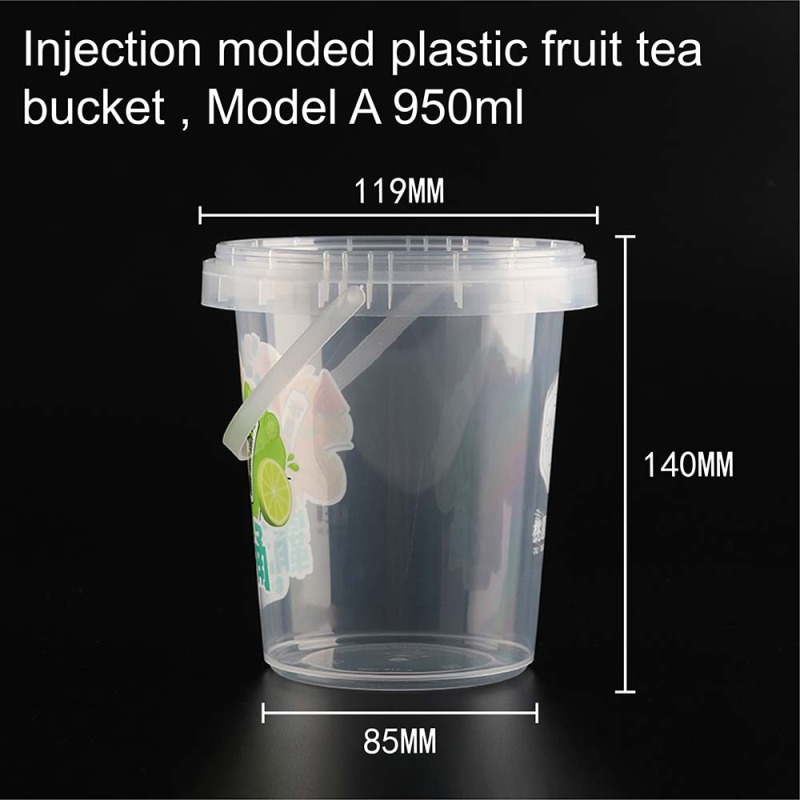 Portable Milk Tea Fruit Tea Round/Square Barrel 5