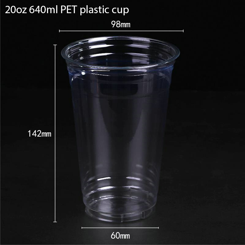 Disposable PET Plastic Cup 6