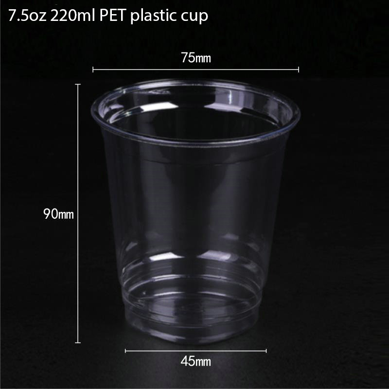 Disposable PET Plastic Cup 24