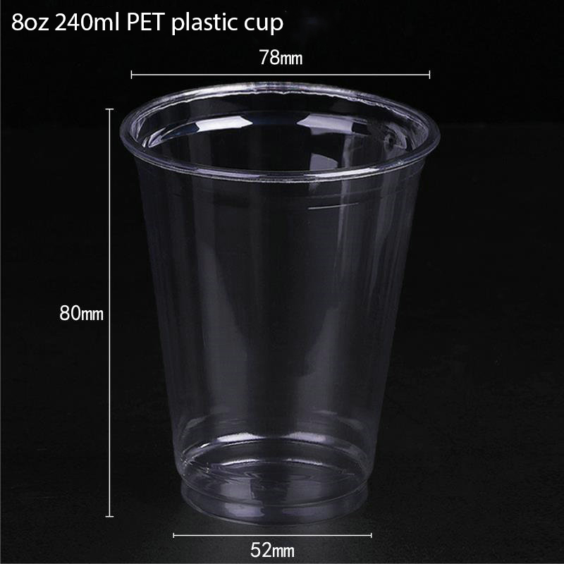 Disposable PET Plastic Cup 25