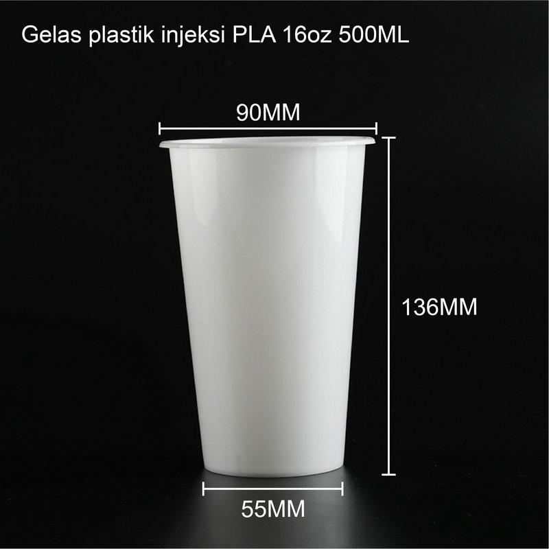 Gelas Plastik Injeksi PLA 1