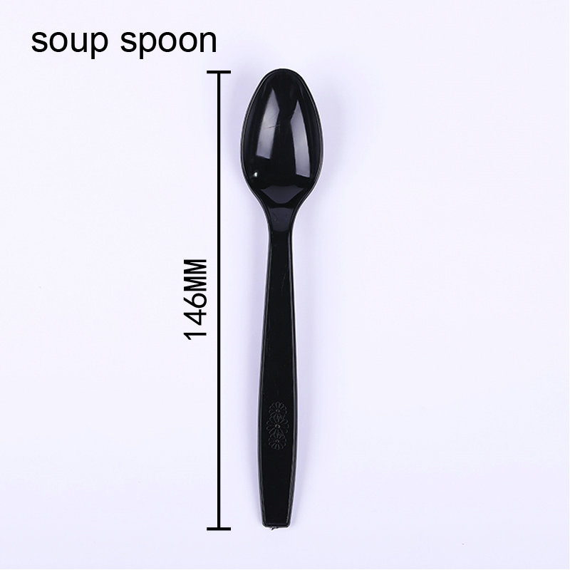 PLA Knife Fork Spoon & PLA Straw 11